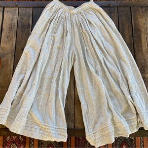 Gorgeous Neem boho wide leg pants NWOT